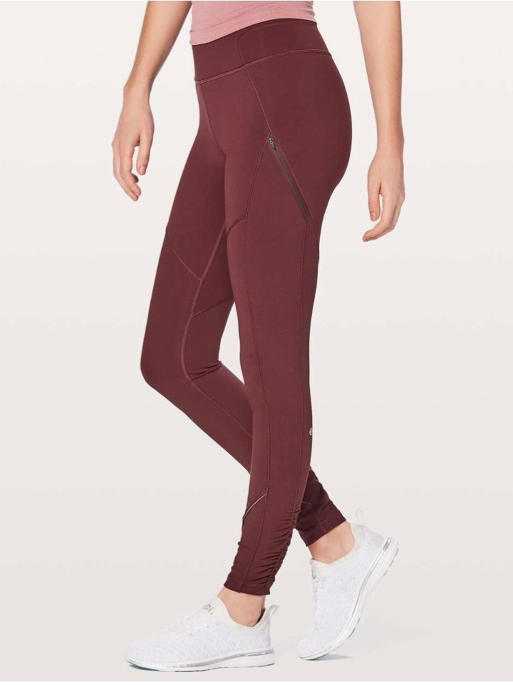 LULULEMON- Rain-On Train-On Tight Redwood Size 4